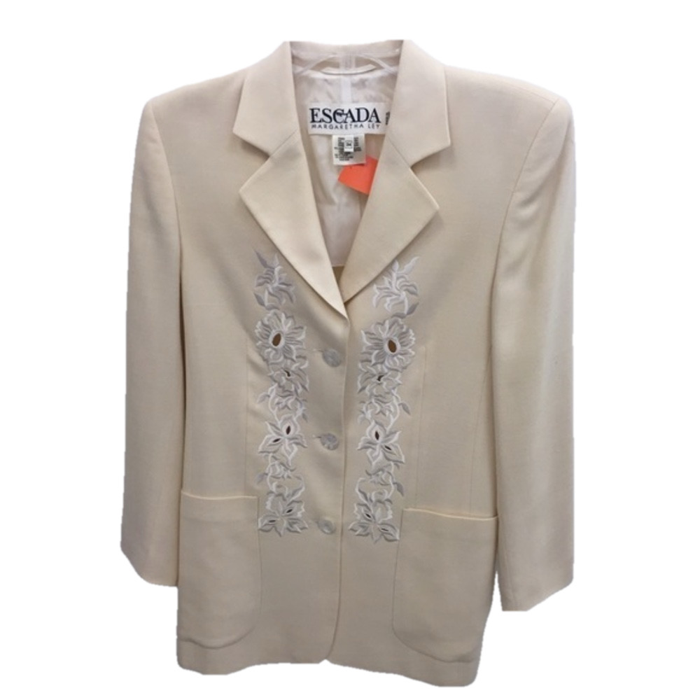 Escada Cream Blazer